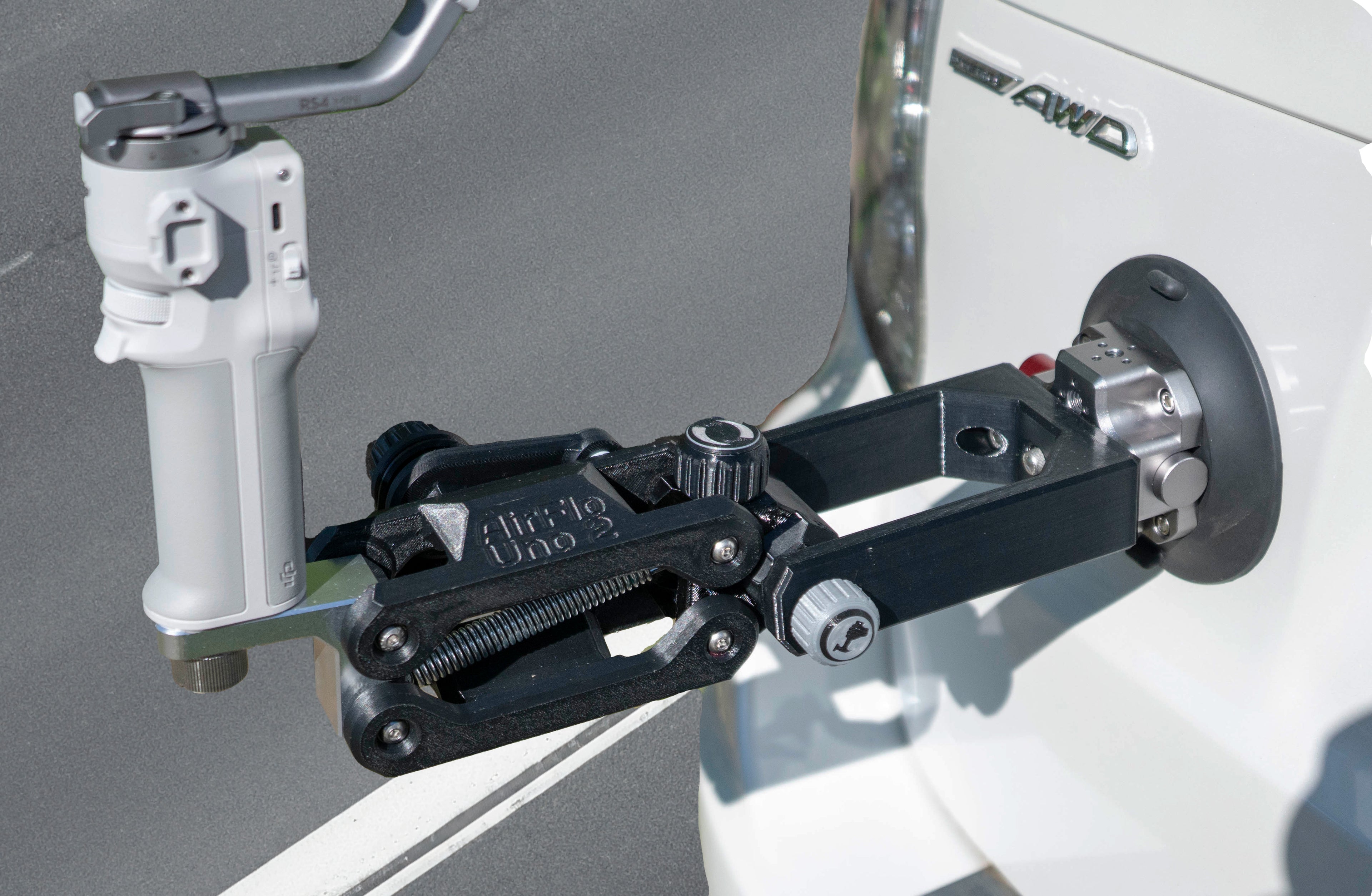 AirFlo Uno 2 with Suction Cup Mount & Handheld Kit