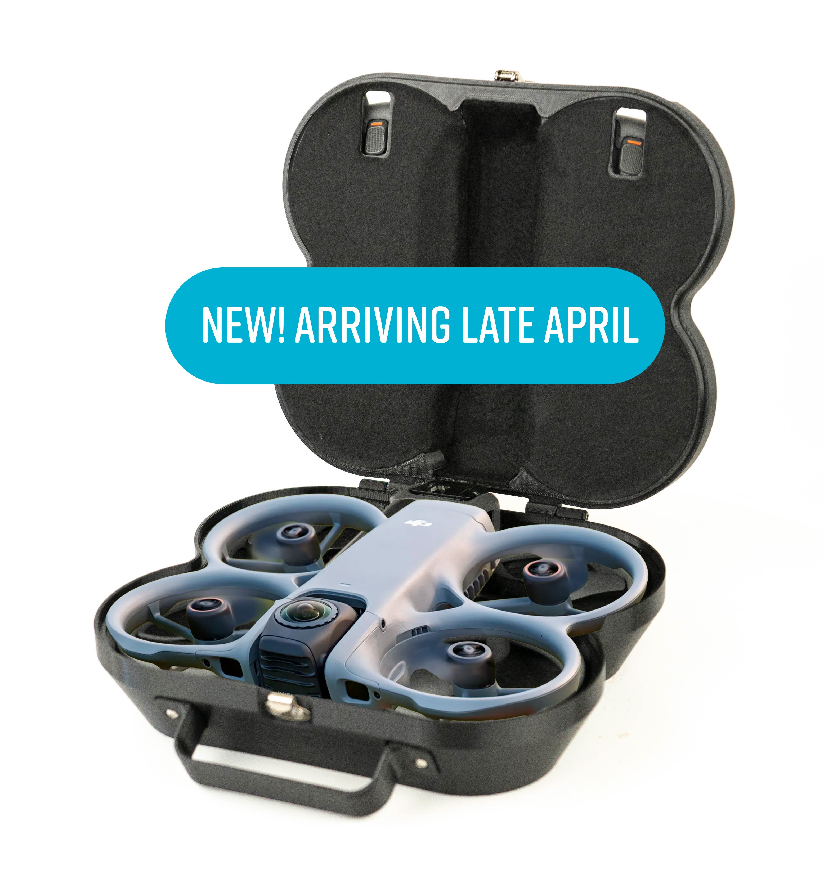 DJI Avata 2 con custodia per drone e batterie