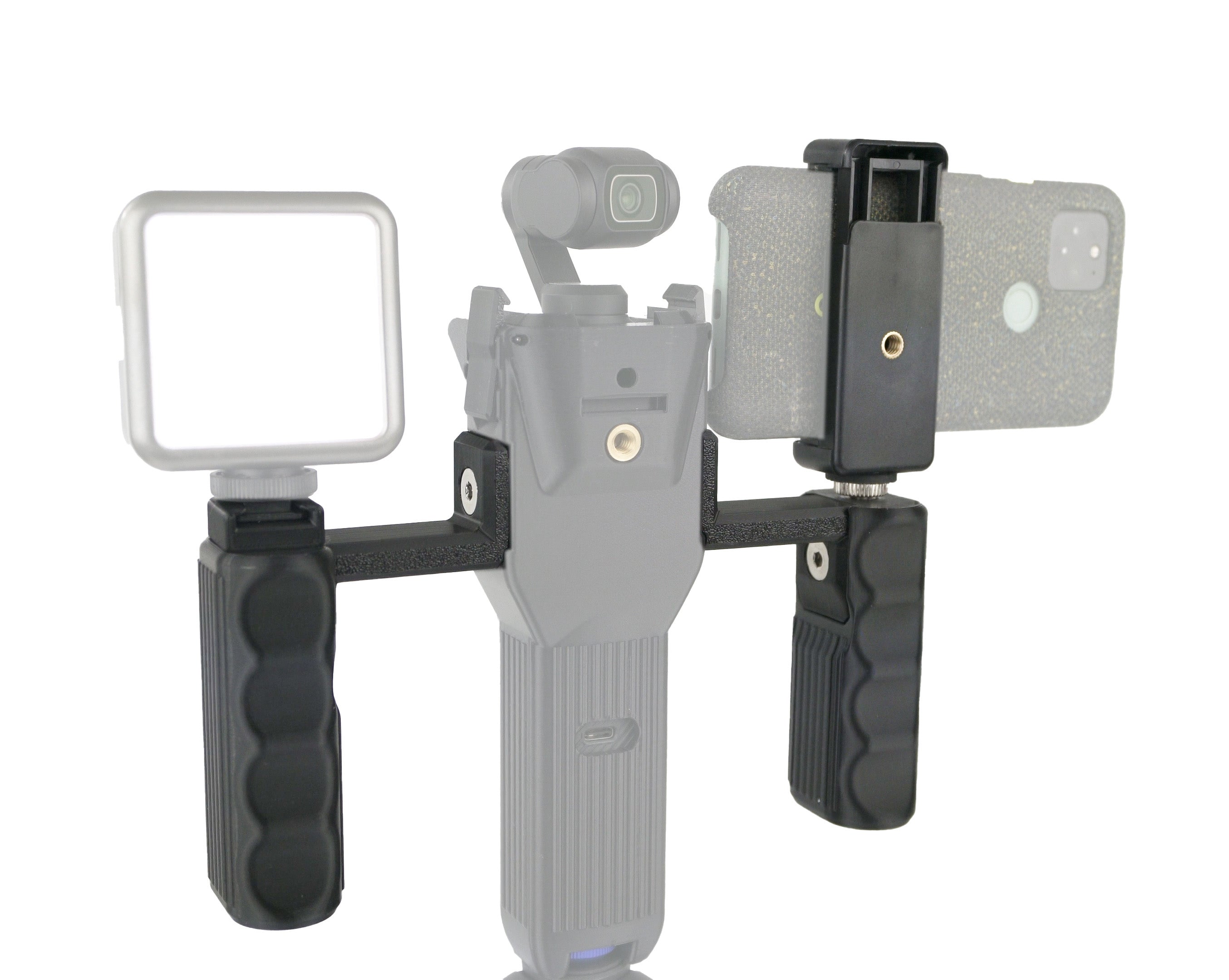 Dual Handles for Pocket 3 Pro Cases