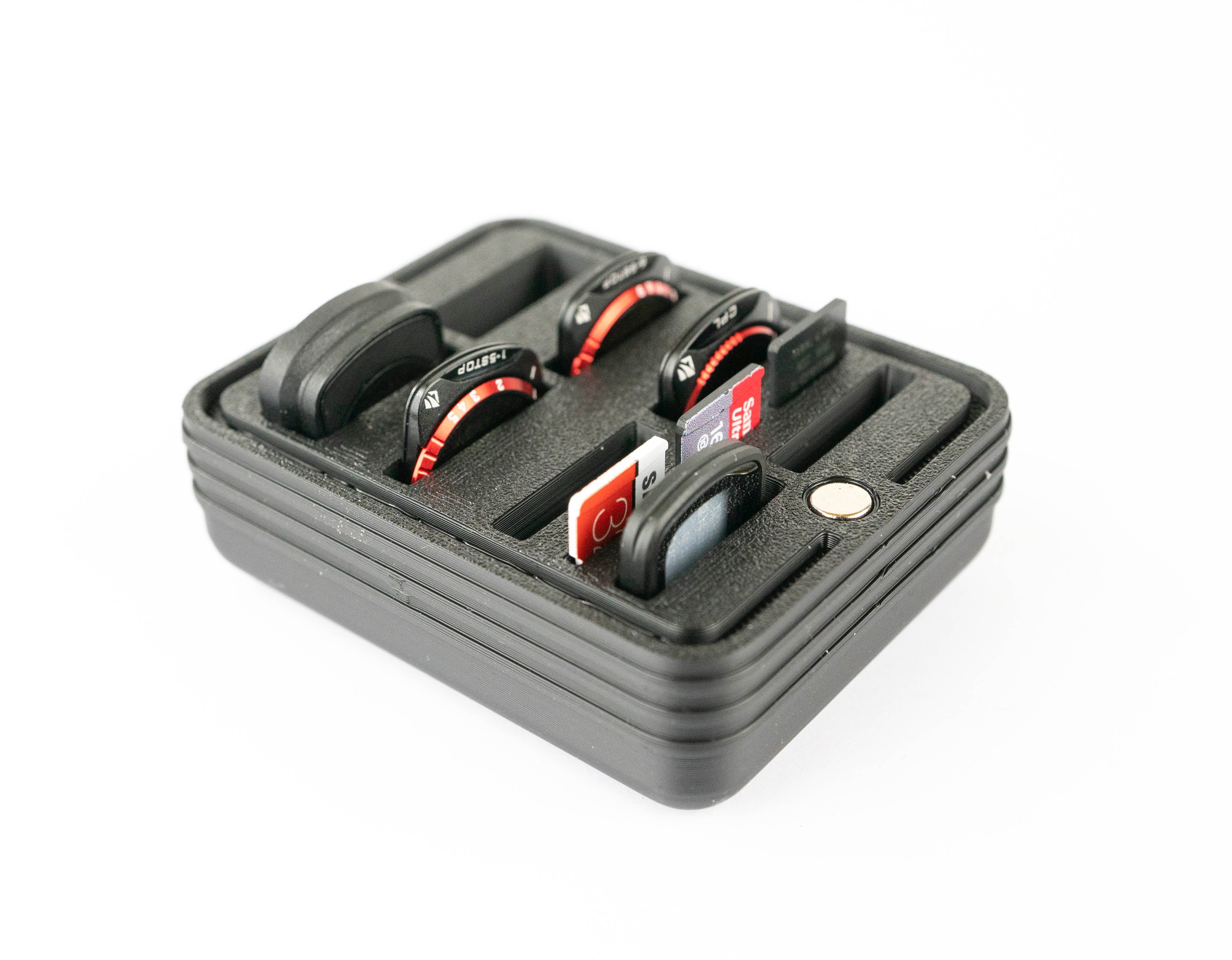 Mini Case for DJI Pocket 3 Filters, Lenses & MicroSD