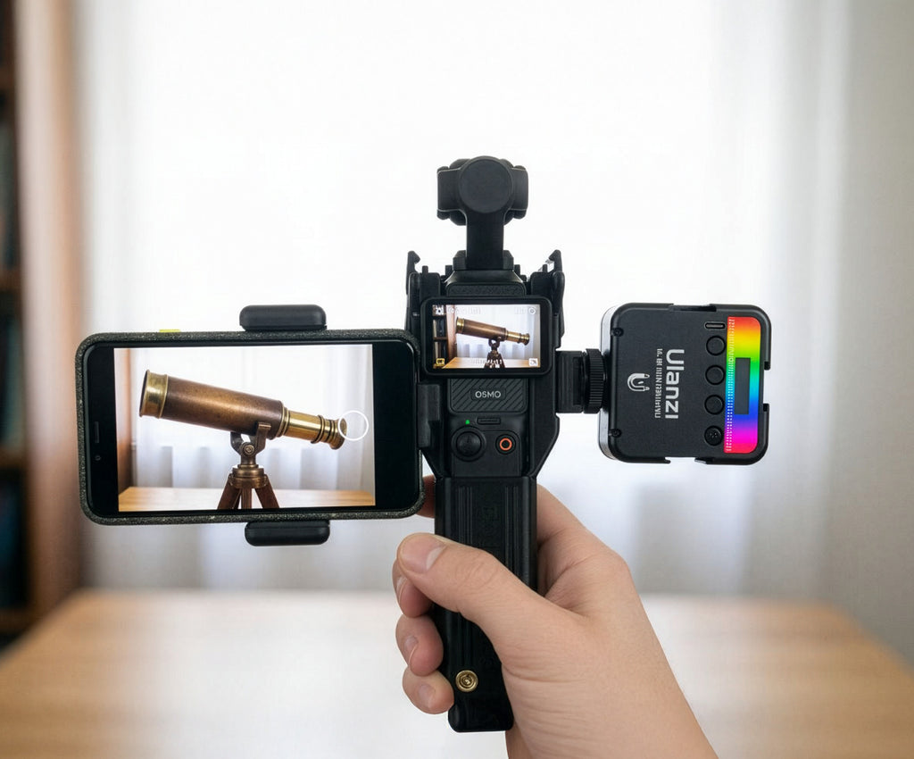 Estuche Pro para DJI Pocket 3 con extensión de batería