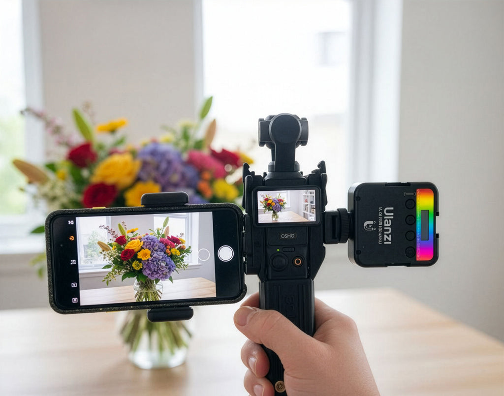 Estuche Pro para DJI Pocket 3 con extensión de batería