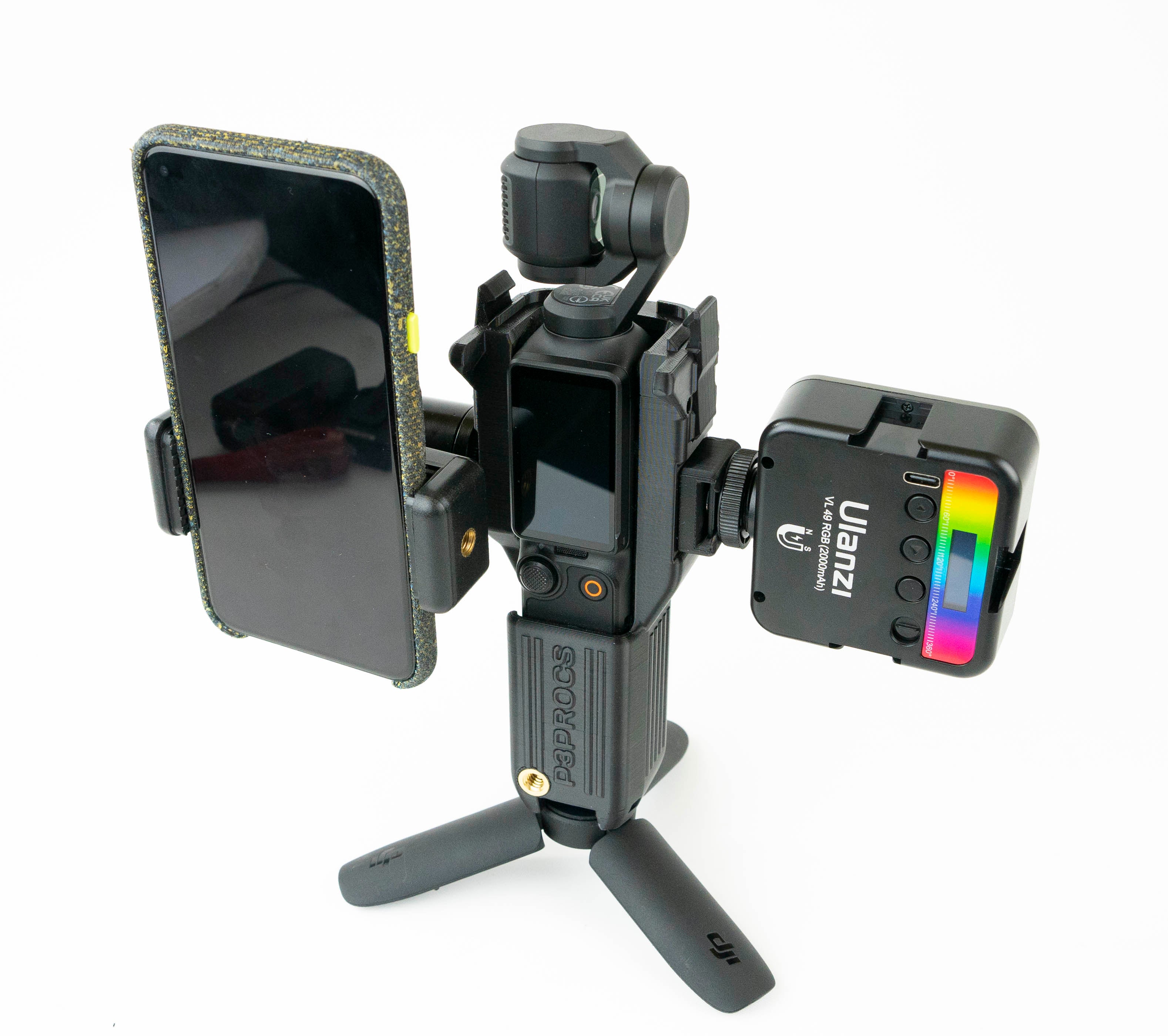 DJI Pocket 3用プロケース、三脚ベース付き – ScottyMakesStuff DJI Pocket 3用プロケース、三脚ベース付き – ScottyMakesStuff