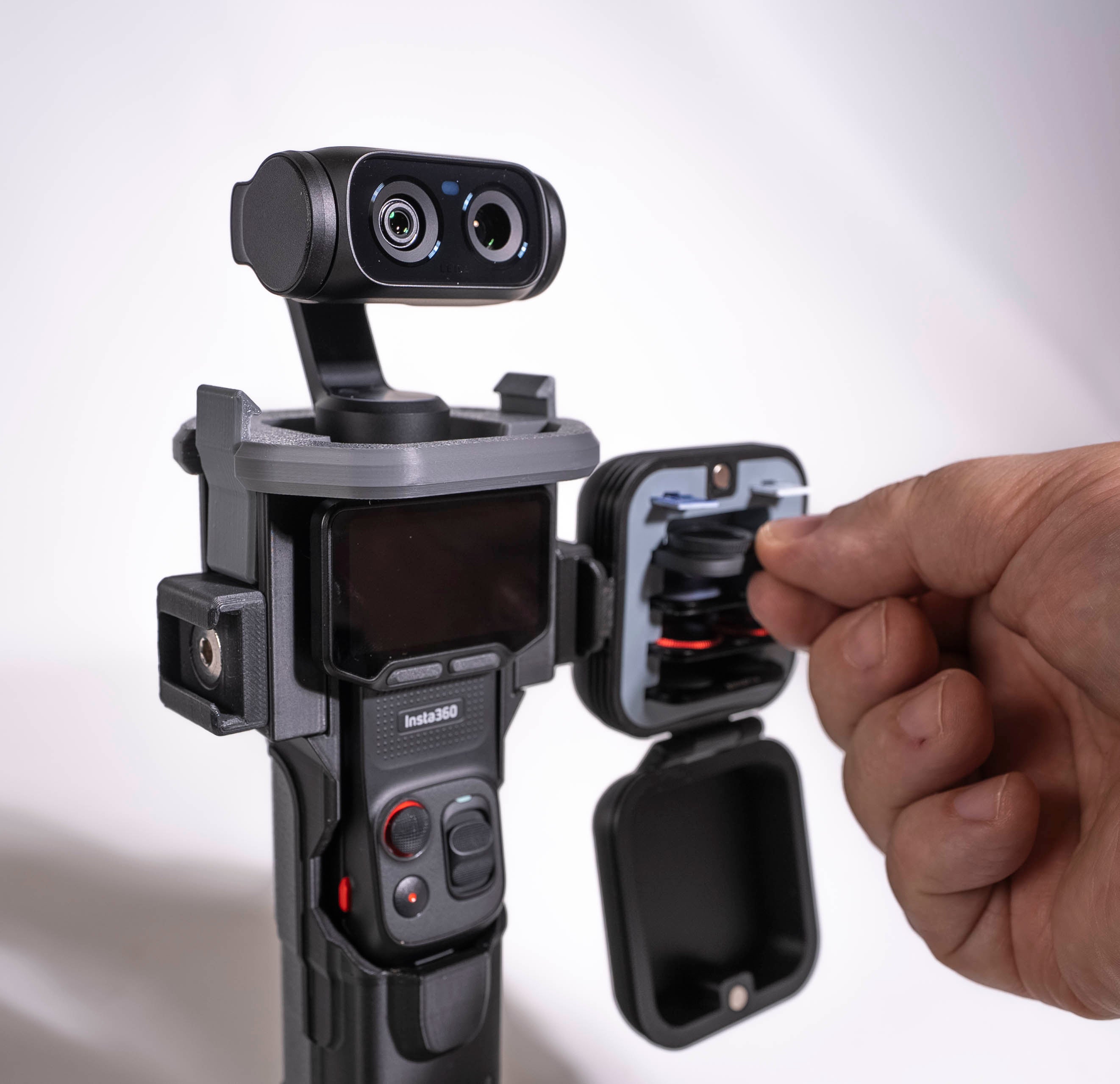 Mini Case for Insta 360 Luna Filters, Lenses & MicroSD
