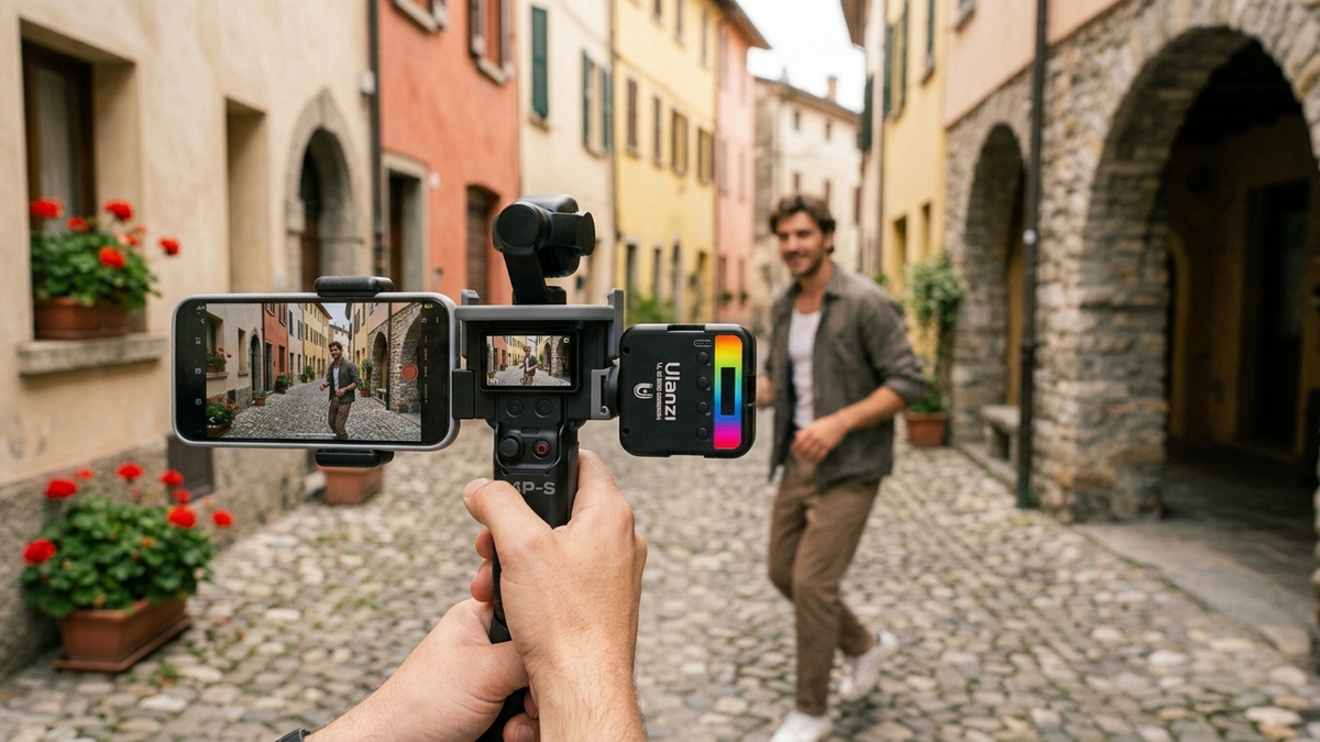 Estuche Pro para DJI Pocket 3 con extensión de batería