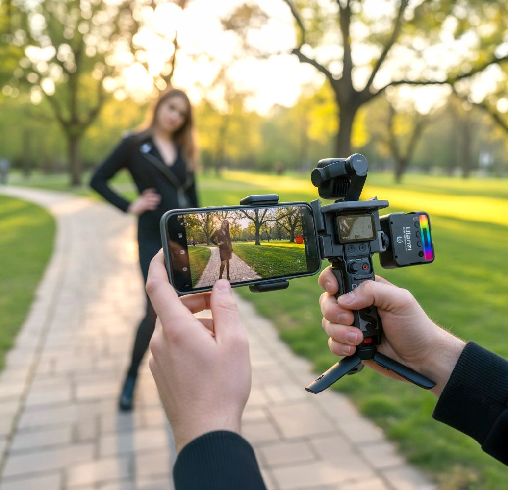 Estuche Pro para DJI Pocket 3 con extensión de batería